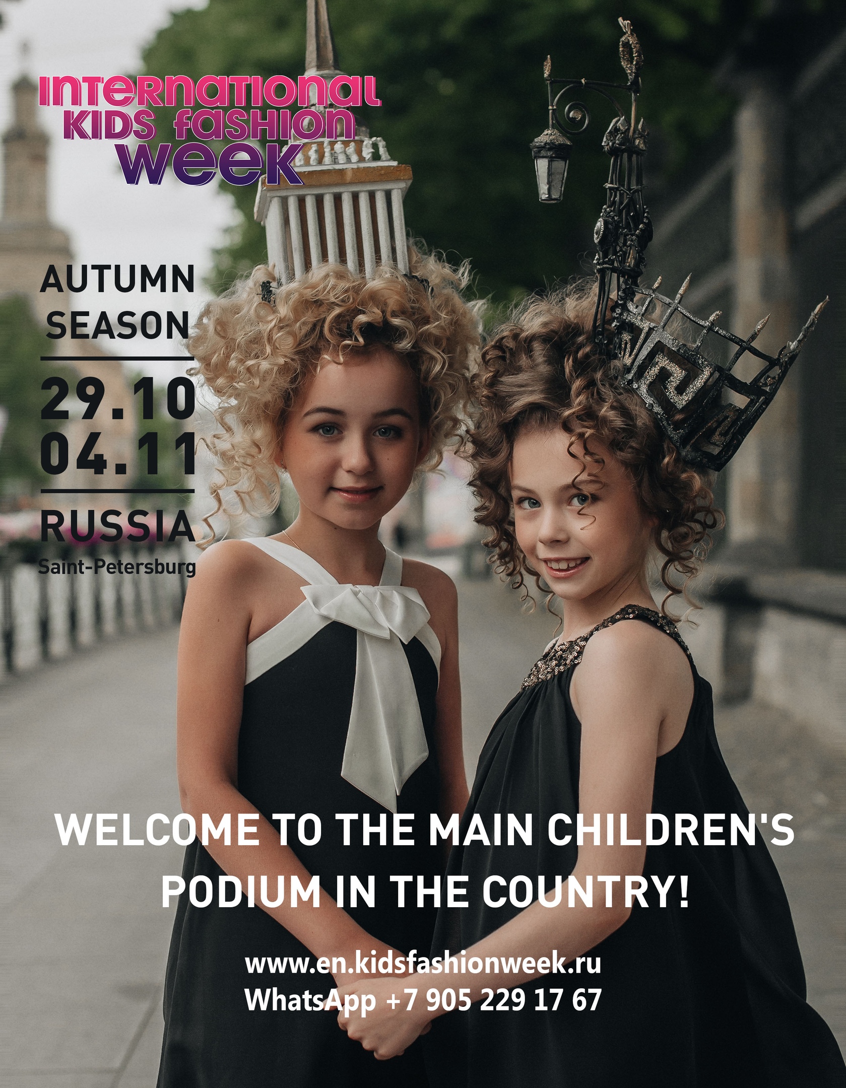 International Kids Fashion Week in Russia St. Petersburg